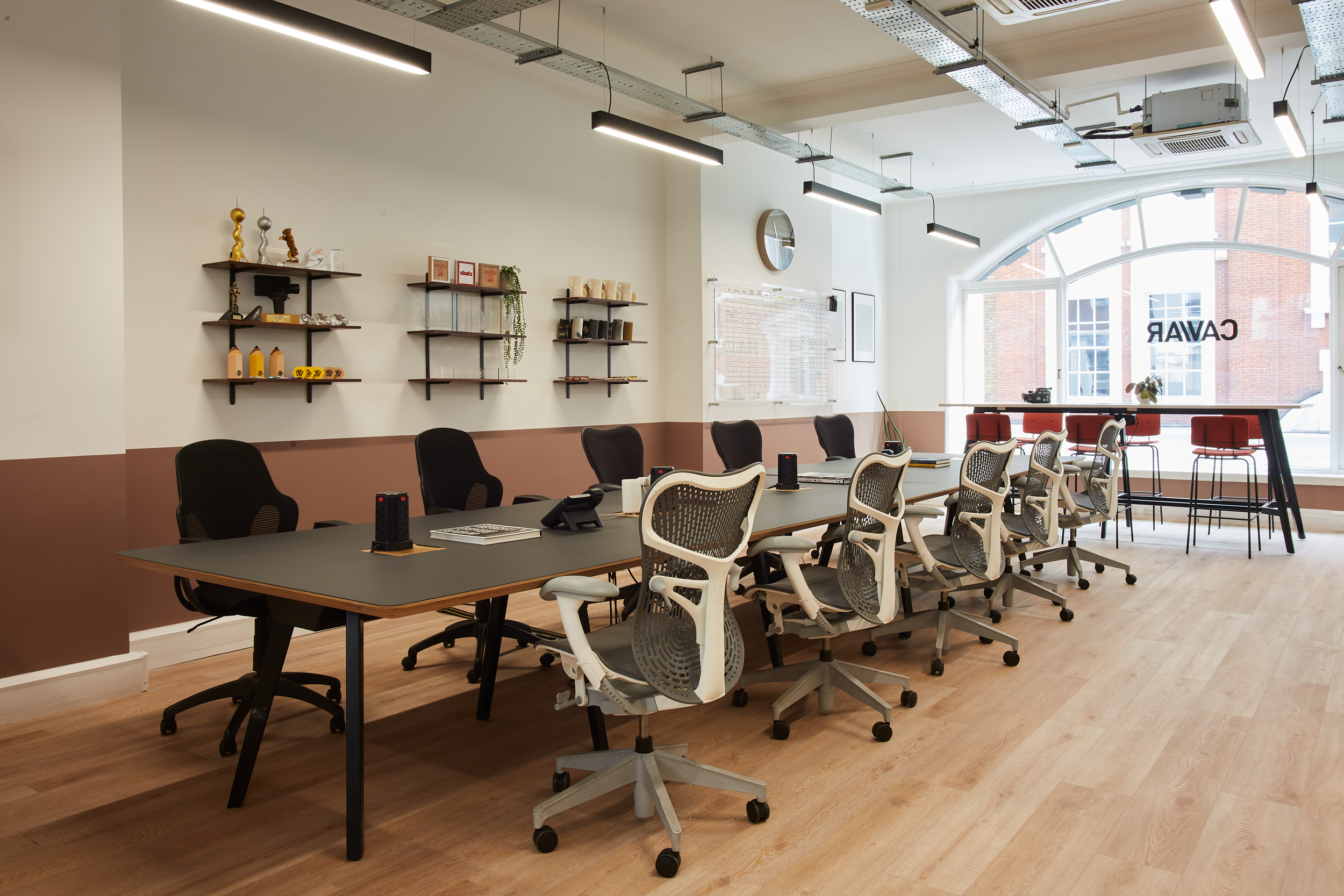 Luxury office interior photographed for an interior design portfolio