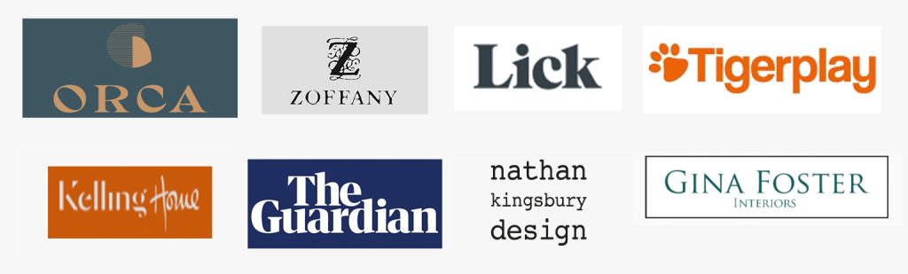 Logos for interiors photography for an interior designers