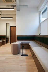 Luxury office interior photographed for an interior design portfolio