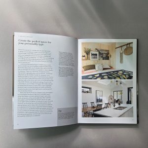 Magazine content for luxury interior design company book