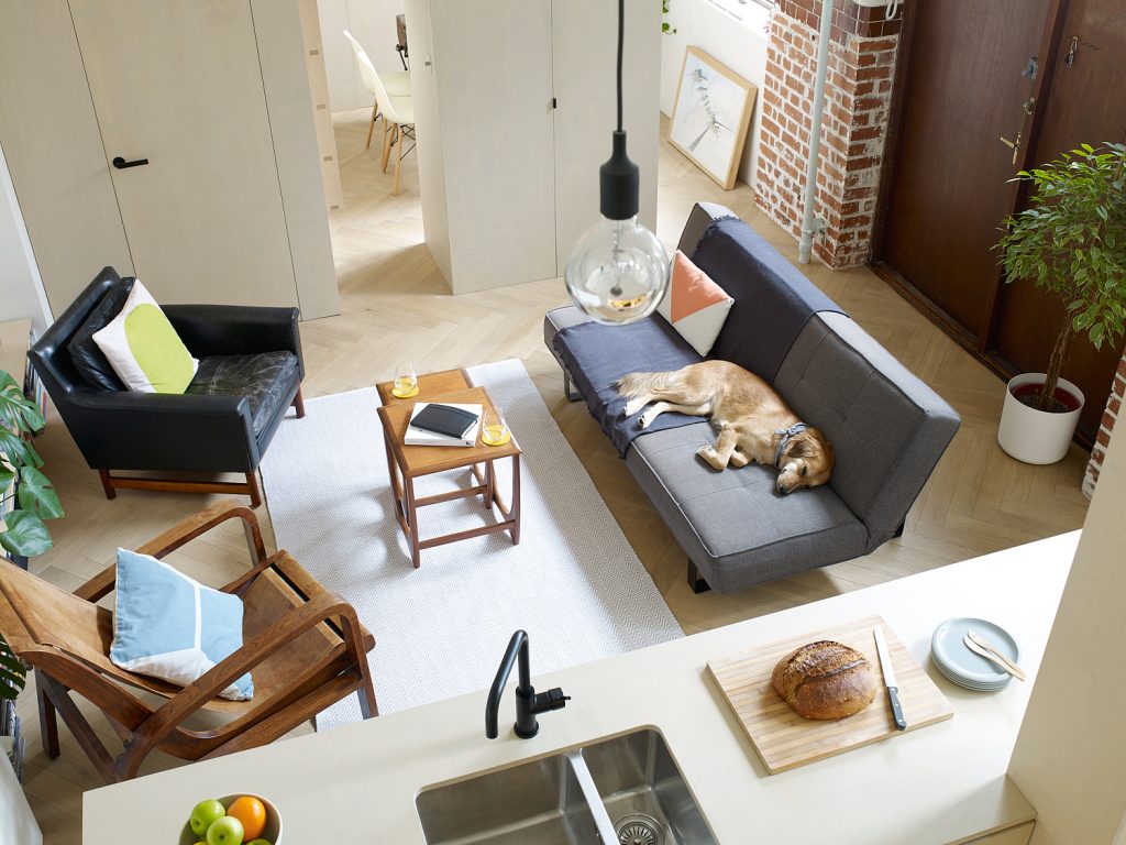 Bespoke residential interior photographed for an interior design portfolio