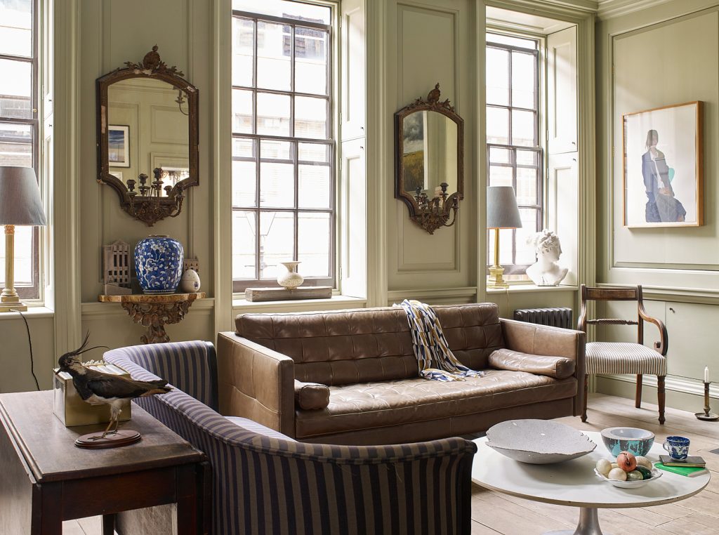 Bespoke residential interior photographed for an interior design portfolio editorial content
