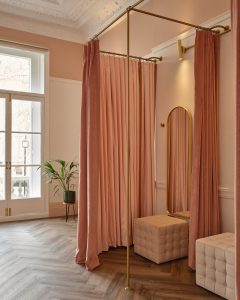 Luxury office interior photographed for an interior design portfolio