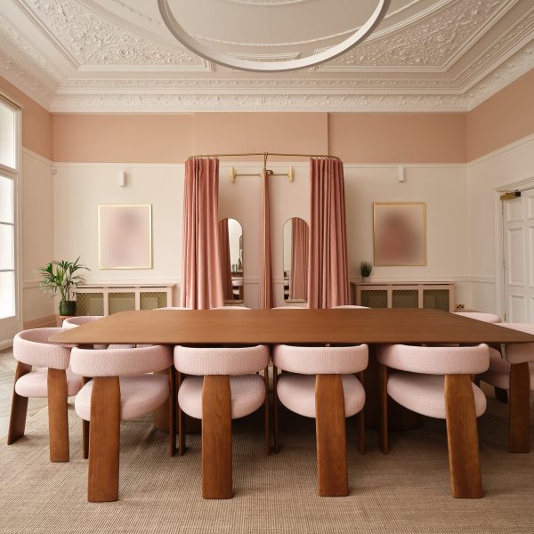 Luxury office interior photographed for an interior design portfolio