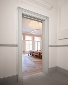 Luxury office interior photographed for an interior design portfolio