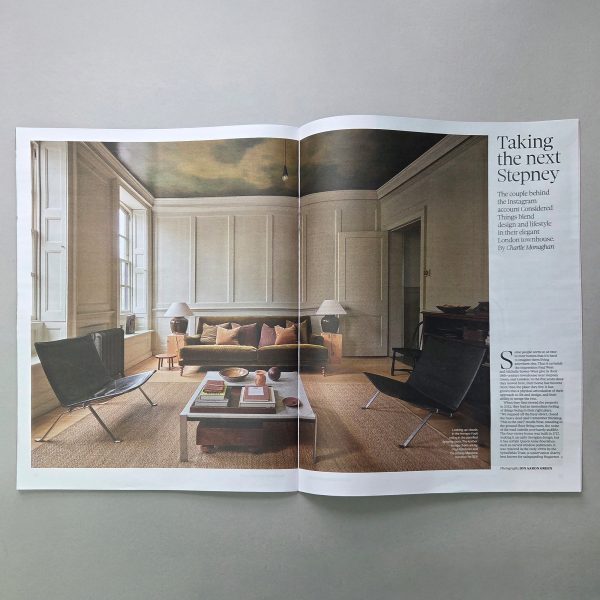 Magazine content for luxury interior design company book observer newspaper